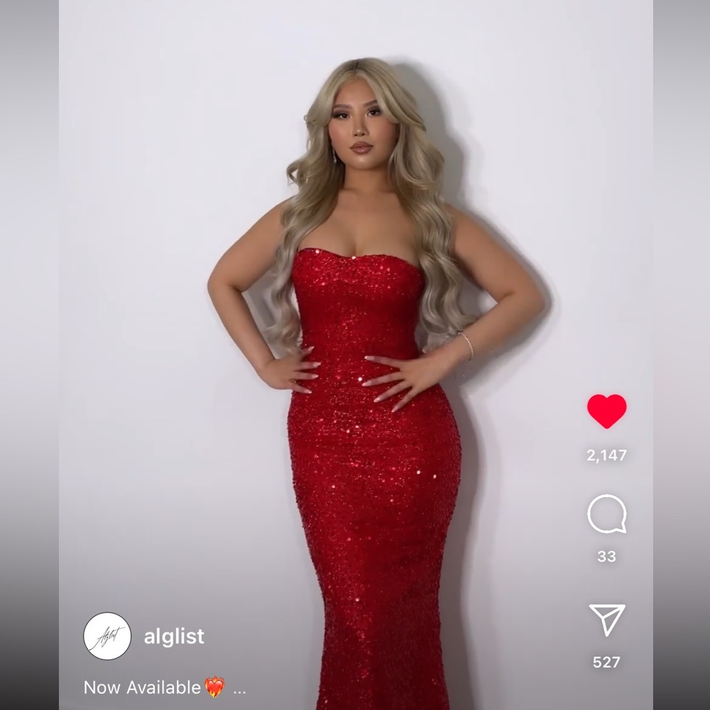 Alglist Dress   . Mina Evening Gown